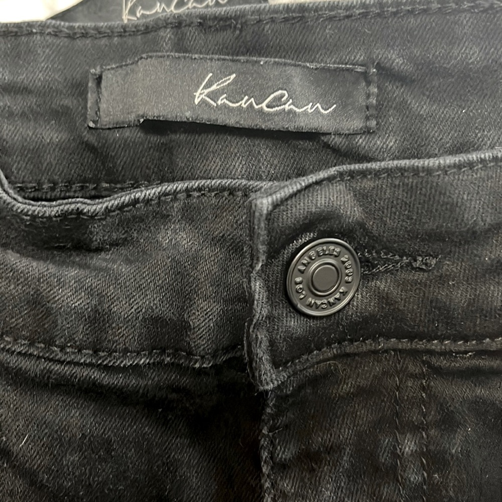 Black kancan jeans a size 15